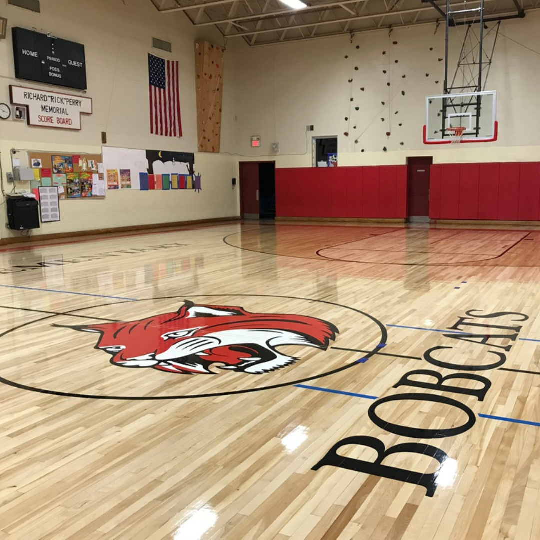 Hardwick Elementary School Students Unveil Their Gymnasium’s New Look